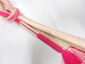 正絹　手組帯締め